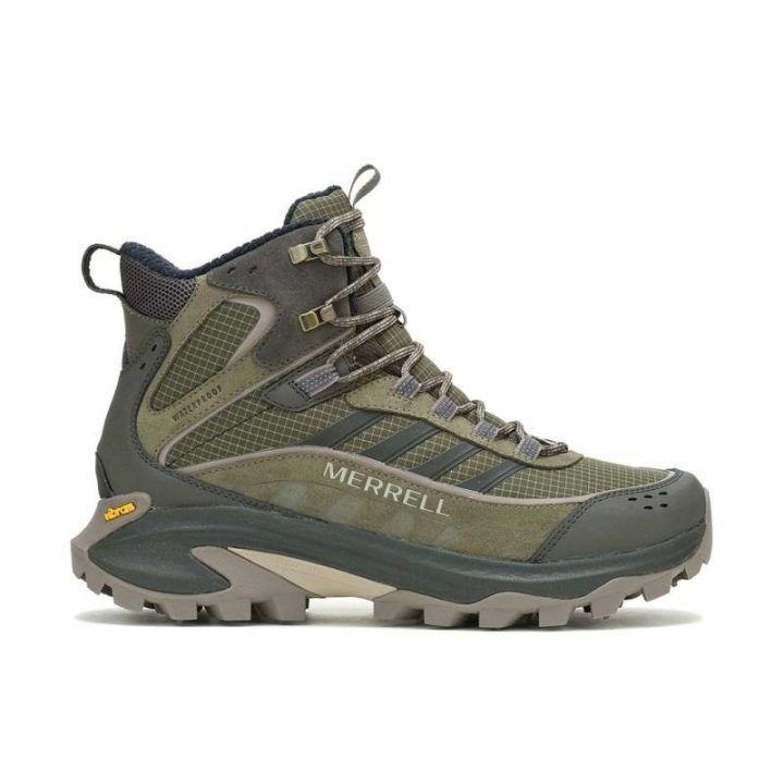 Vyriški aukšti turistiniai batai Merrell Moab Speed 2 Thermo Mid WP, juodi