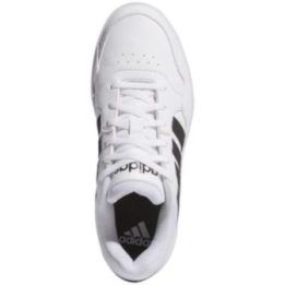 Moteriški laisvalaikio bateliai adidas Hoops 3.0 Bold, balti ir juodi