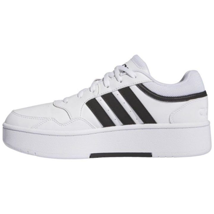 Moteriški laisvalaikio bateliai adidas Hoops 3.0 Bold, balti ir juodi