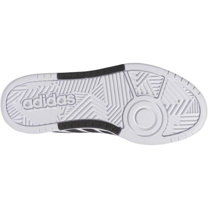 Moteriški laisvalaikio bateliai adidas Hoops 3.0 Bold, balti ir juodi