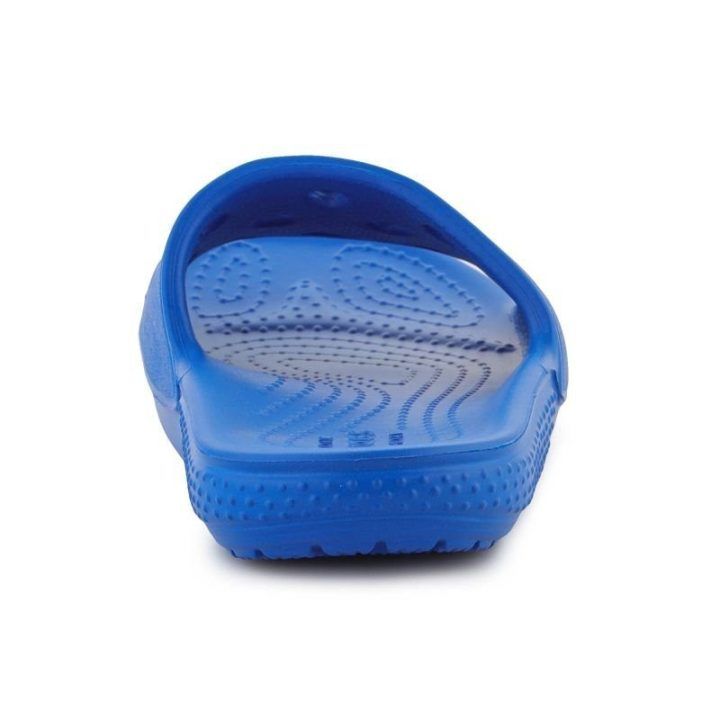 Crocs Classic Slide K Jr vaikiškos šlepetės, mėlynos