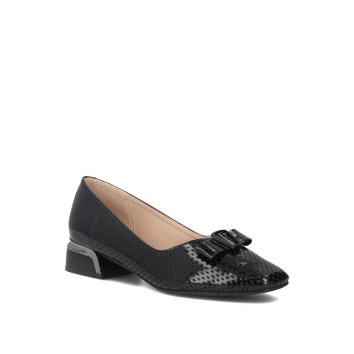 Moteriški bateliai Solea (226038) – natūrali oda, 3 cm kulnas