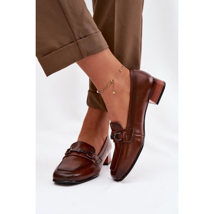Moteriški žemi bateliai su kulnu 226084 Step in style
