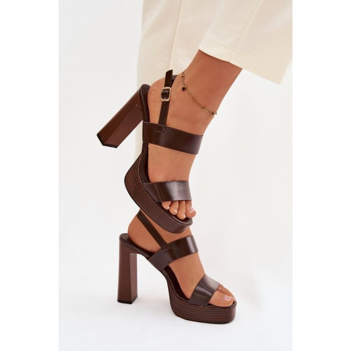 Moteriškos basutės su aukštu kulnu Step in style 226115
