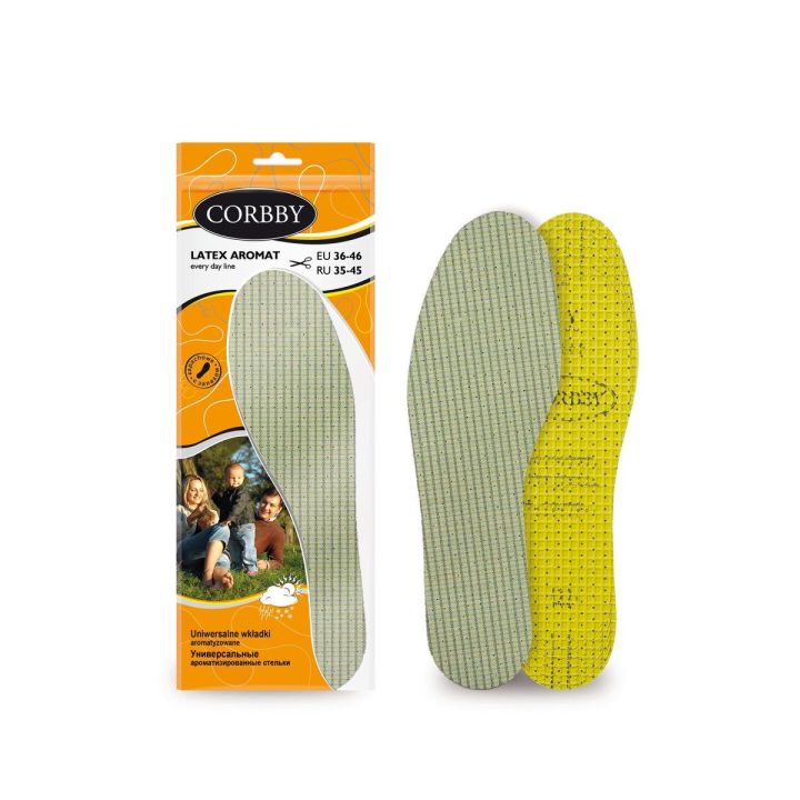 Corbby LATEX AROMAT vidpadžiai s su aromatine medžiaga