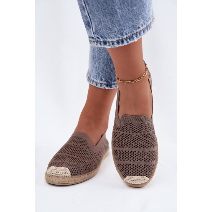 Moteriškos chaki spalvos espadrilės Candessa