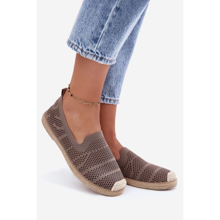Moteriškos chaki spalvos espadrilės Candessa