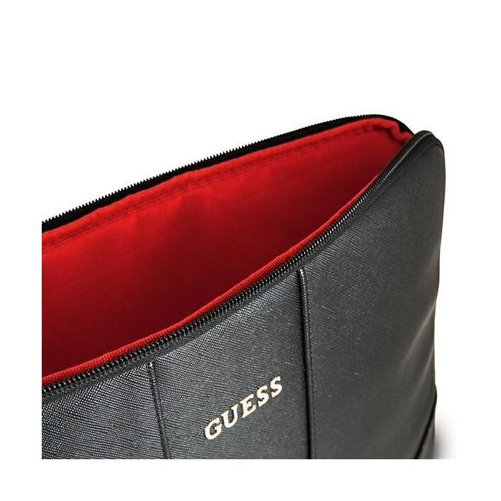 Juodas dėklas „Guess“ 13 colių įrenginiams