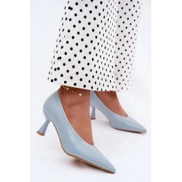 Aukštakulniai bateliai iš odos imitacijos Step in style