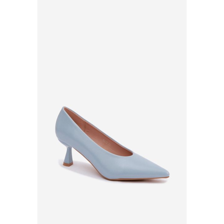Aukštakulniai bateliai iš odos imitacijos Step in style
