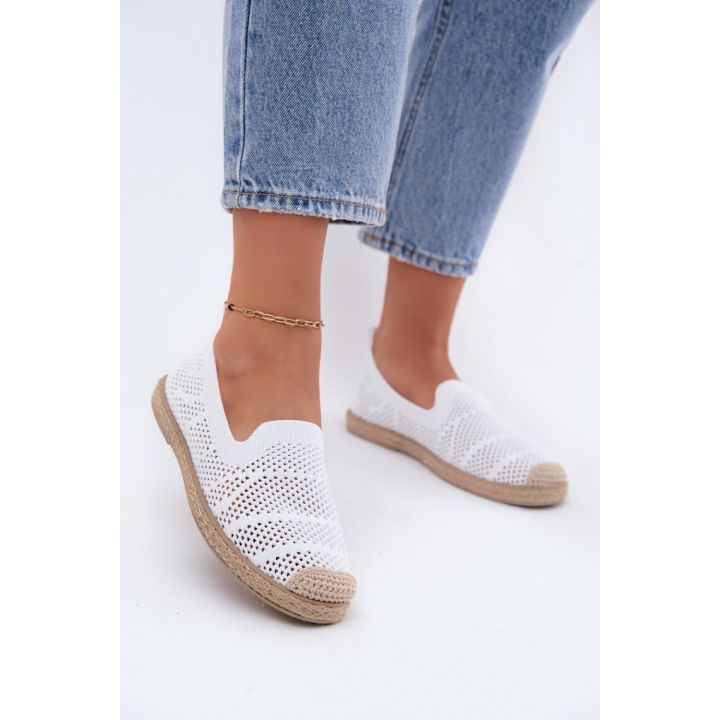 Ažūrinės tekstilinės espadrilės Step in style