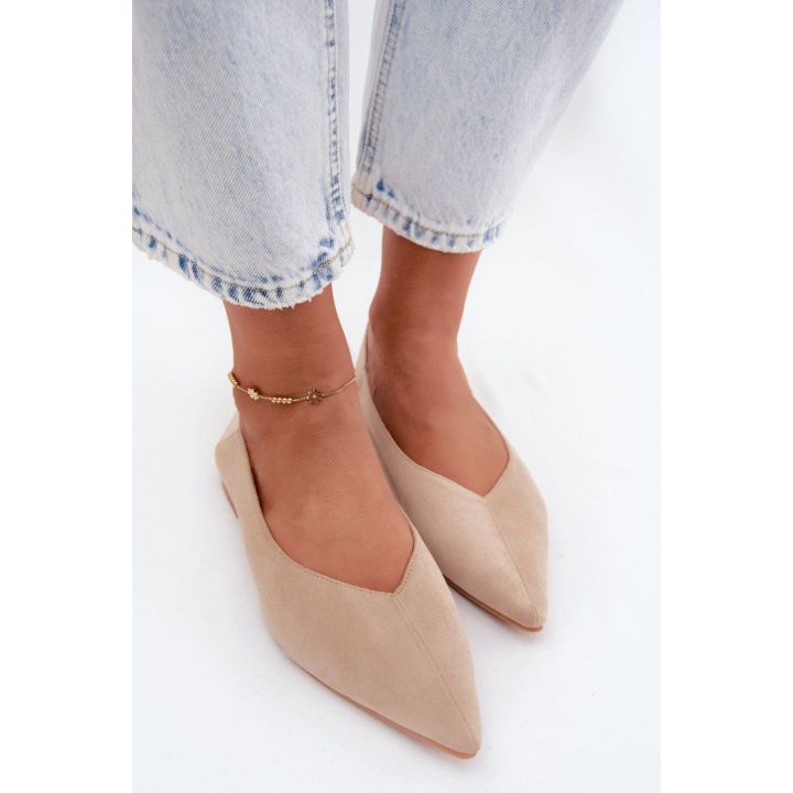 Zomšos imitacijos balerinos Step in style