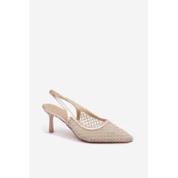 Tinklinės basutės su kulnu Step in style