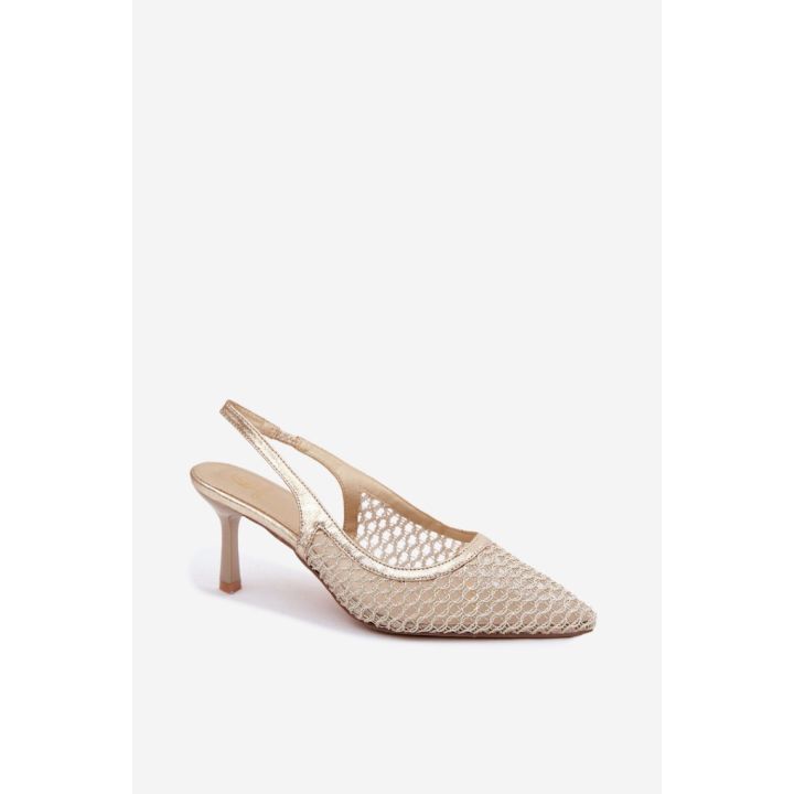Tinklinės basutės su kulnu Step in style