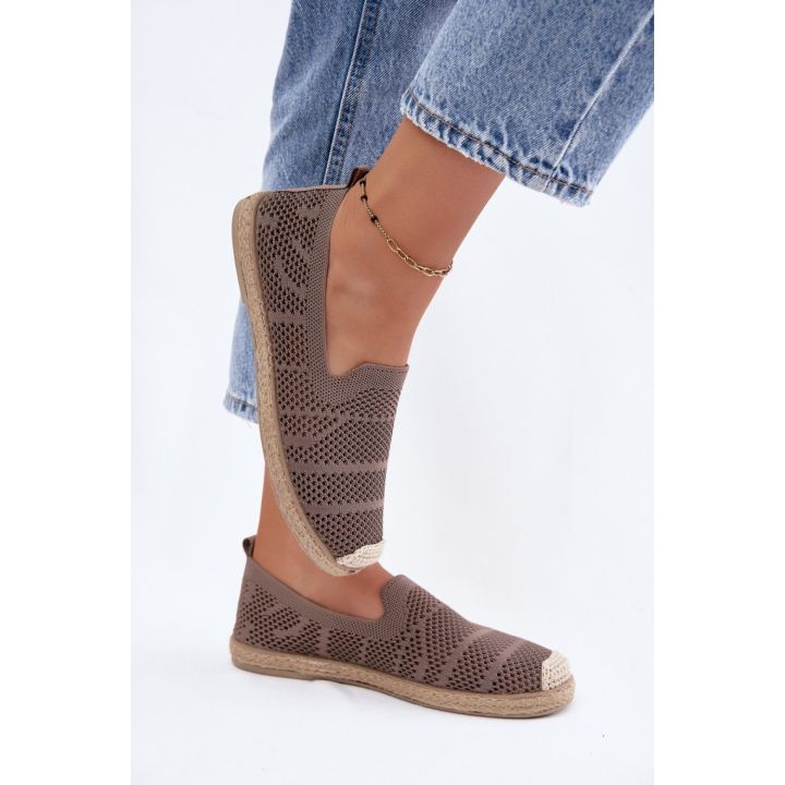 Ažūrinės tekstilinės espadrilės Step in style