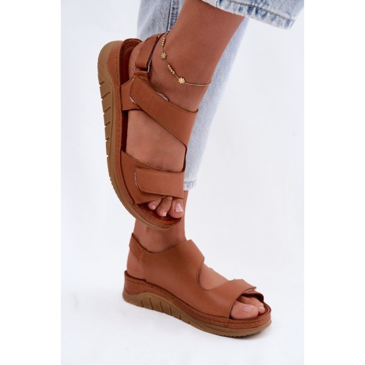 Natūralios odos basutės su platforma Step in style