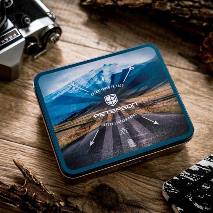 Vyriška natūralios odos piniginė Peterson