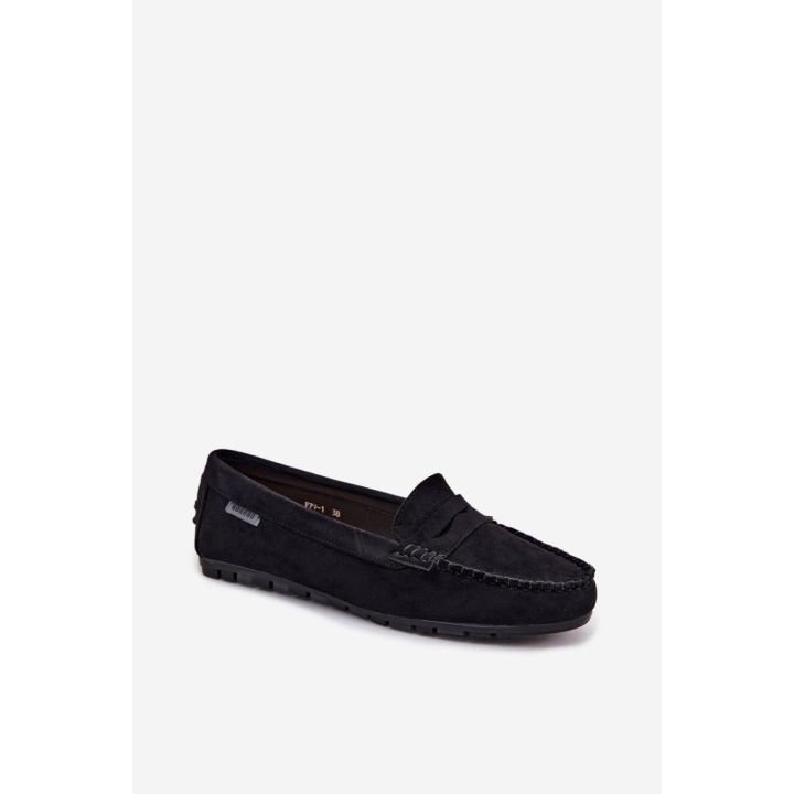 Moteriški zomšos imitacijos mokasinai Step in style