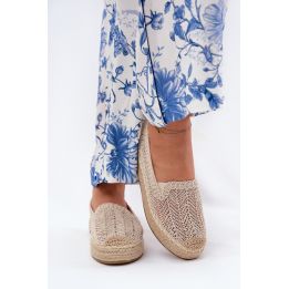 Ažūrinės tekstilinės espadrilės Step in style