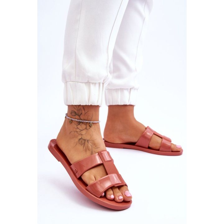 Madingos veganiškos šlepetės ZAXY Dusty Pink