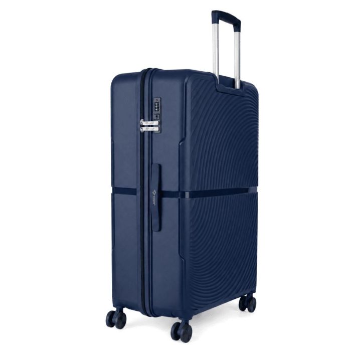 Tamsiai mėlynas PP lagaminas Solier Toride 31″