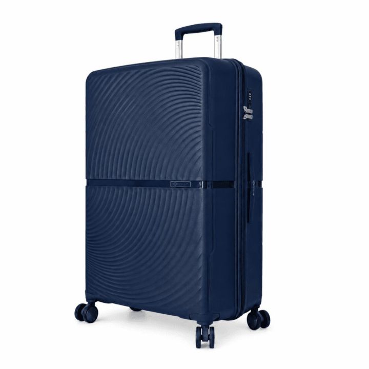 Tamsiai mėlynas PP lagaminas Solier Toride 31″
