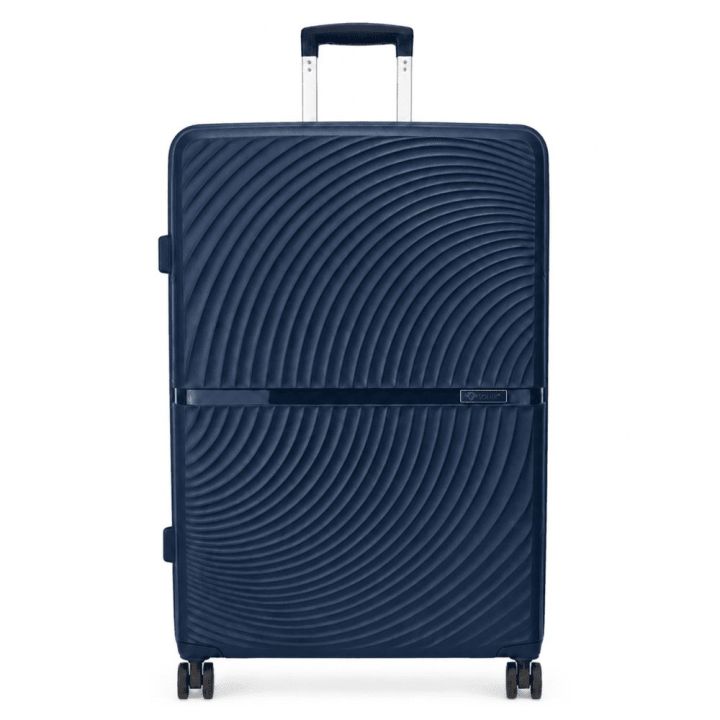 Tamsiai mėlynas PP lagaminas Solier Toride 31″