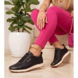 Moteriški juodi sportiniai bateliai Filippo DP7557/26