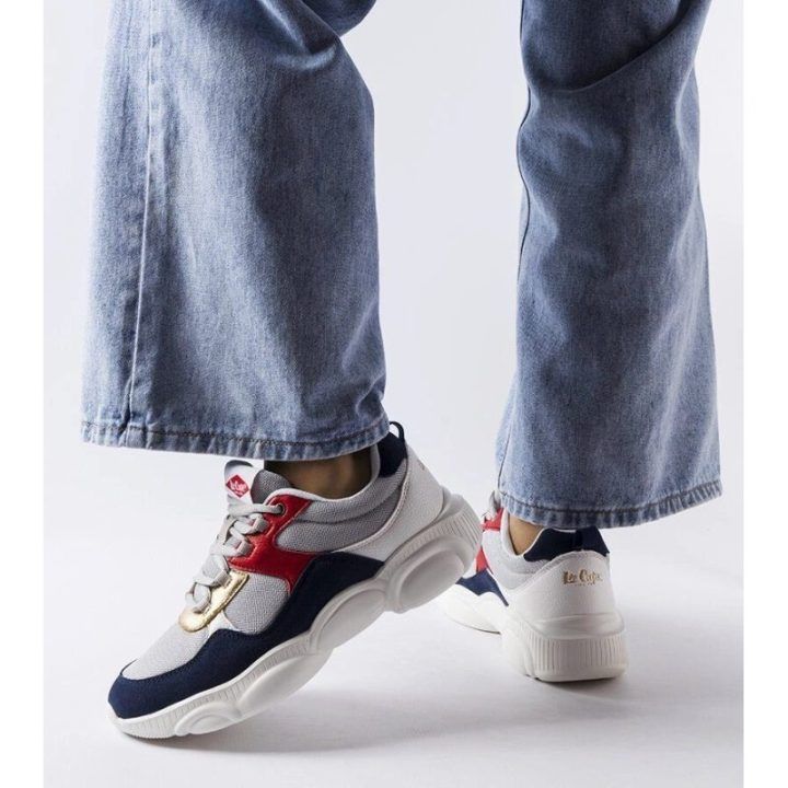 Moteriški pilki sportbačiai Lee Cooper