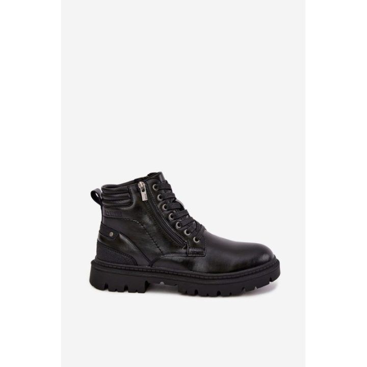 Vyriški odiniai pašiltinti aulinukai, juodi