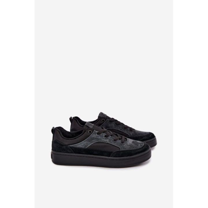 Vyriški pašiltinti sportbačiai Big Star, juodi