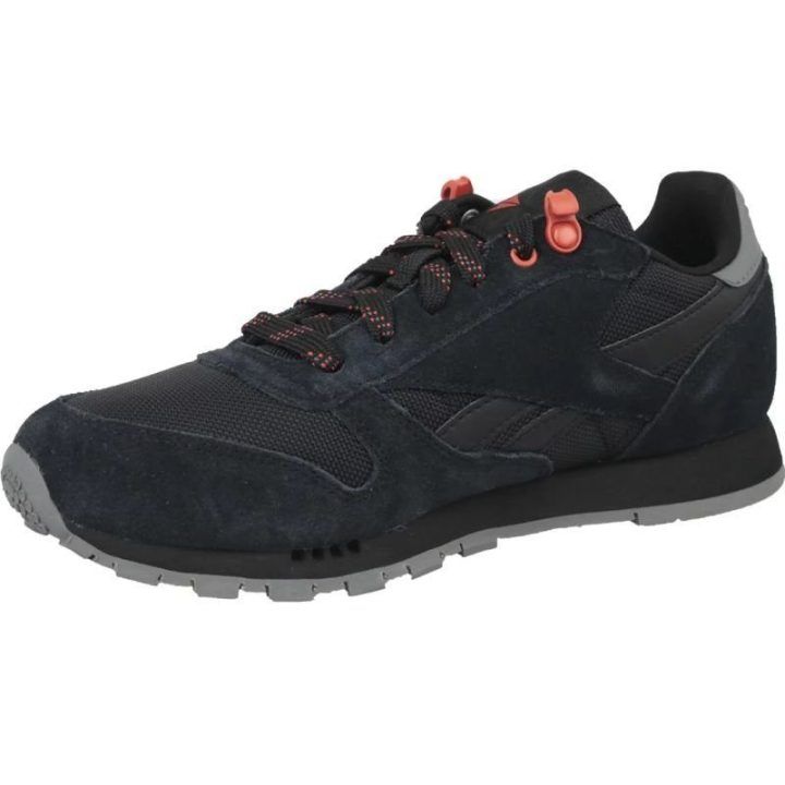 Vyriški laisvalaikio batai Reebok Classic Leather JR, juodi