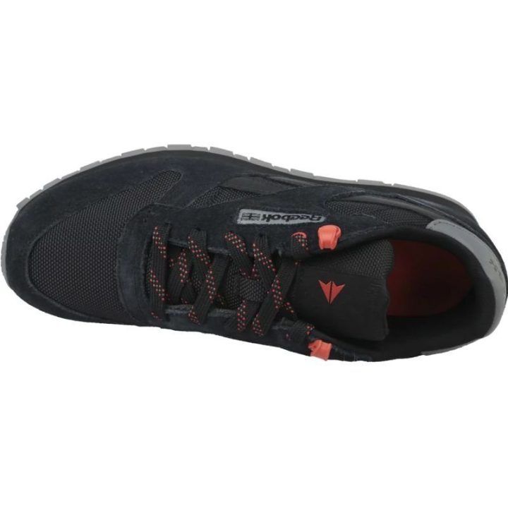Vyriški laisvalaikio batai Reebok Classic Leather JR, juodi