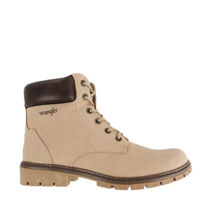Moteriški batai Wrangler Oaklenn High, smėlio spalvos