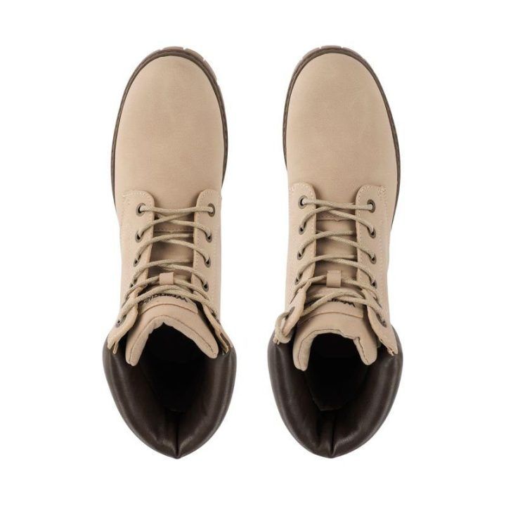 Moteriški batai Wrangler Oaklenn High, smėlio spalvos