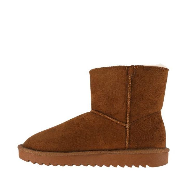 Moteriški auliniai batai Wrangler Elsa Buckle Mid, rudi