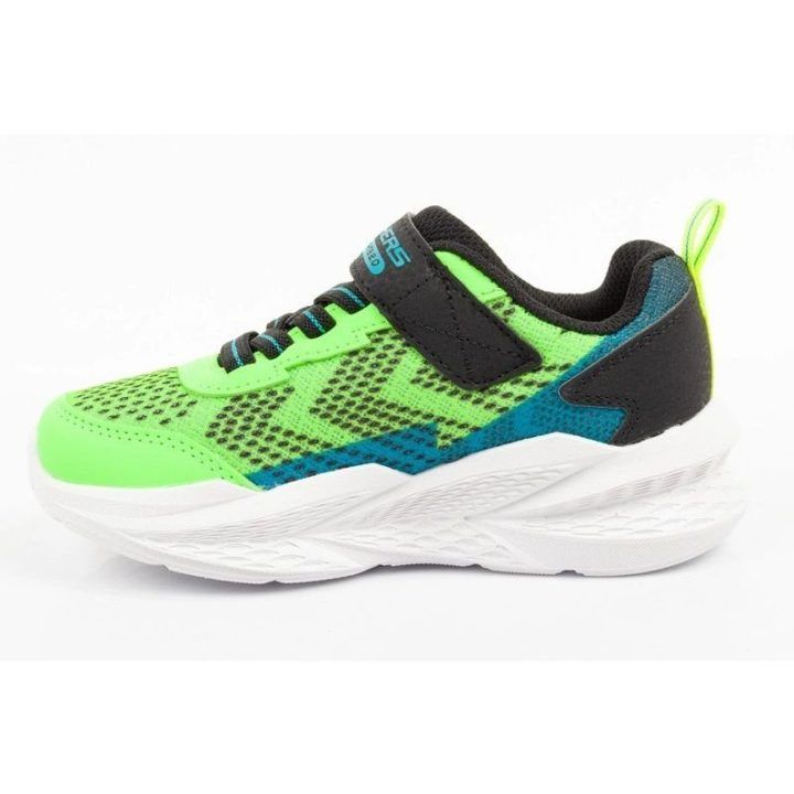 Vaikiški sportiniai bateliai Skechers Meteor-Lights LED, juodi