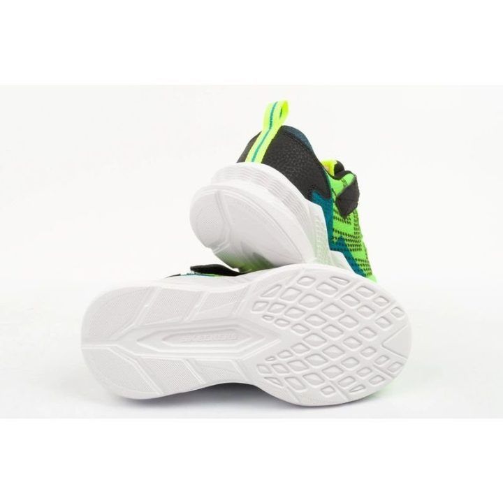 Vaikiški sportiniai bateliai Skechers Meteor-Lights LED, juodi