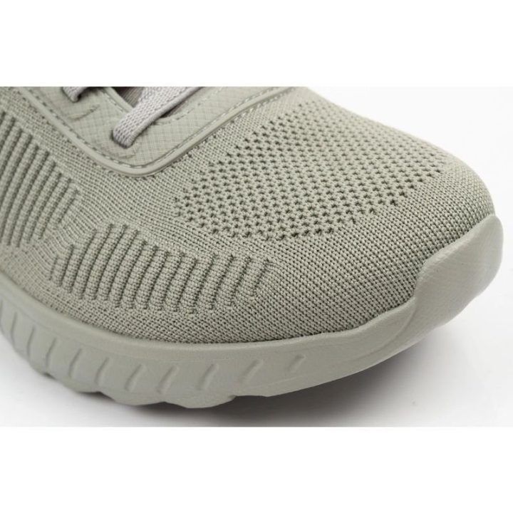 Moteriški įsispiriami bateliai Skechers Bobs Squad Slip-Ins, alyvuogių