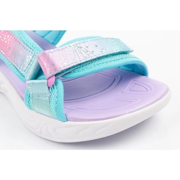 Vaikiškos basutės Skechers Unicorn Dreams su LED, rožinės
