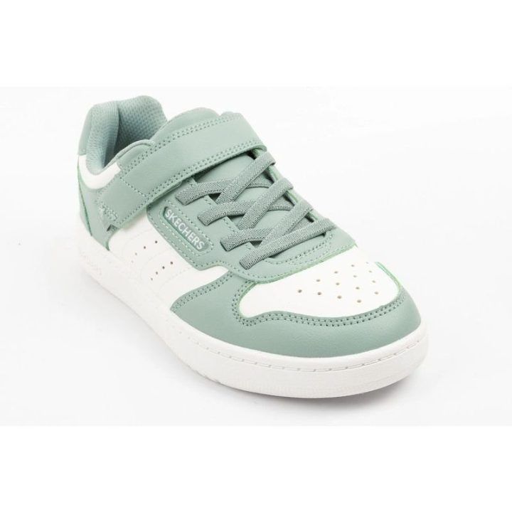 Vaikiški įsispiriami bateliai Skechers Quick Street, žalsvi