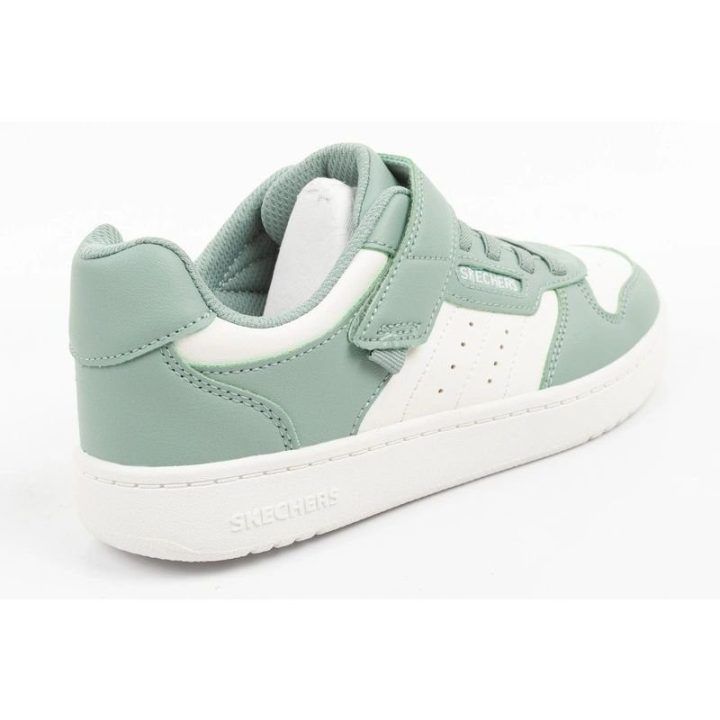 Vaikiški įsispiriami bateliai Skechers Quick Street, žalsvi