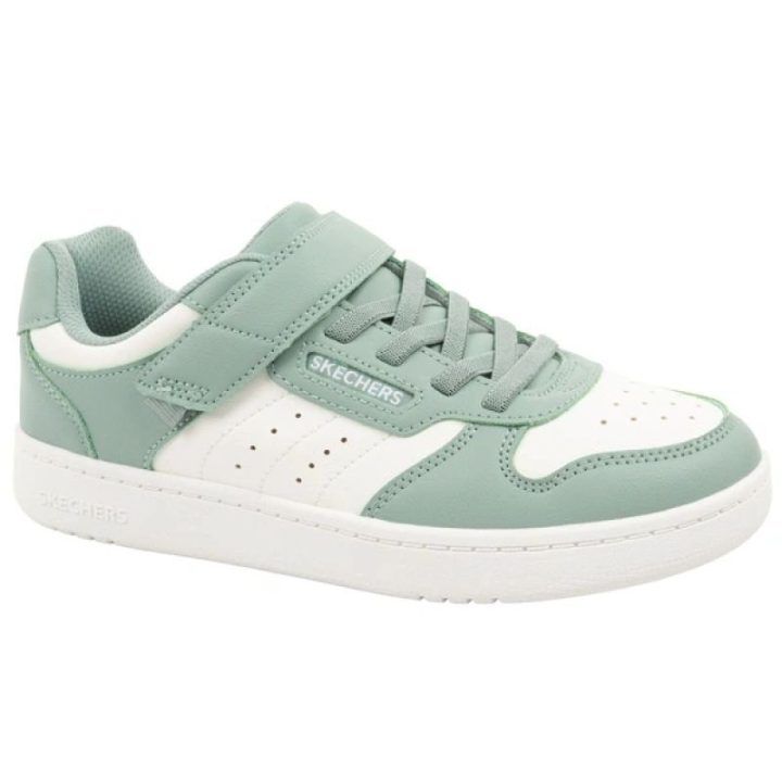 Vaikiški įsispiriami bateliai Skechers Quick Street, žalsvi
