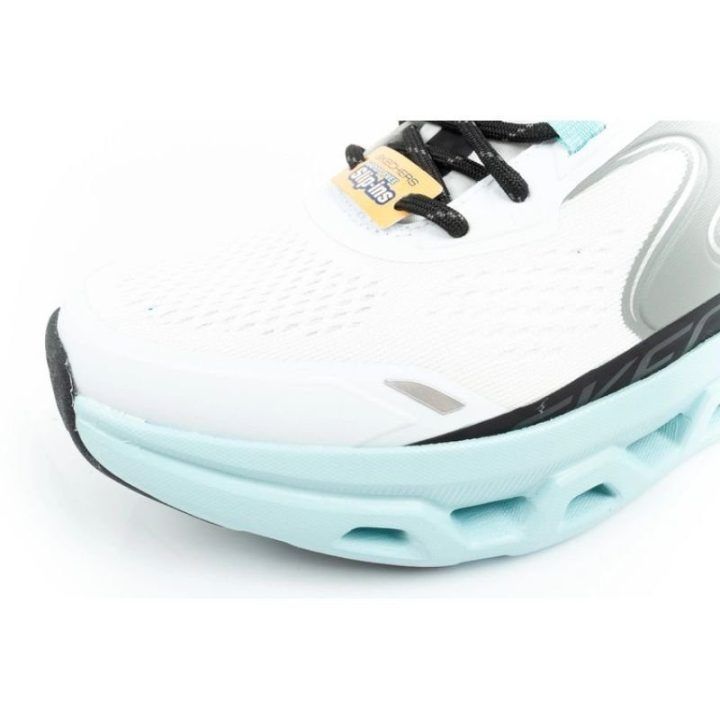 Skechers Glide-Step Altus Slip-Ins batai, balti su mėlynu padu