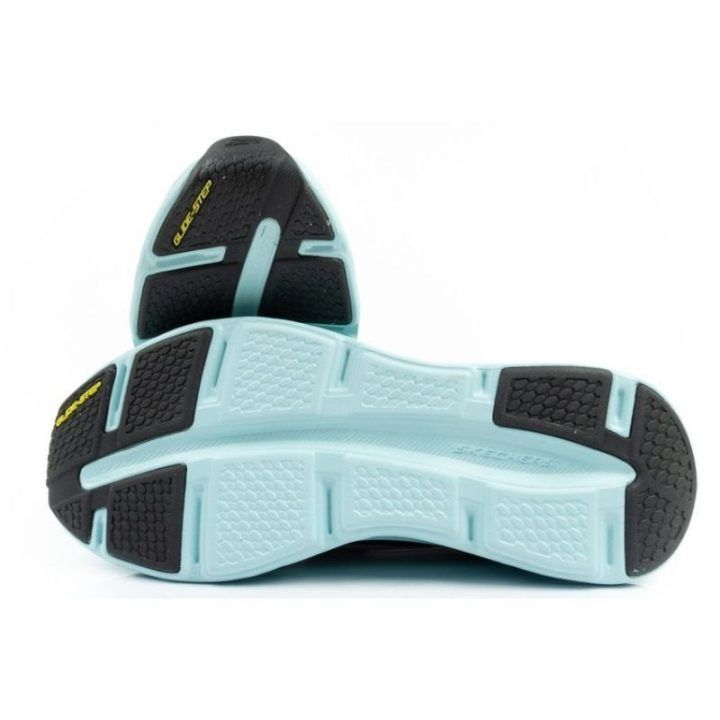 Skechers Glide-Step Altus Slip-Ins batai, balti su mėlynu padu