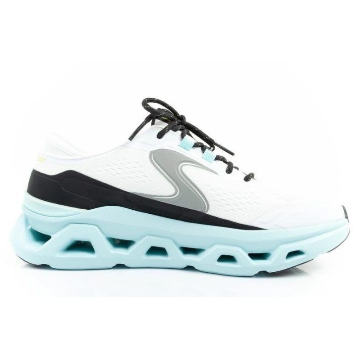 Skechers Glide-Step Altus Slip-Ins batai, balti su mėlynu padu