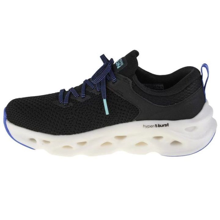 Bėgimo bateliai Skechers Go Run Swirl Tech-Dash Charge, juodi
