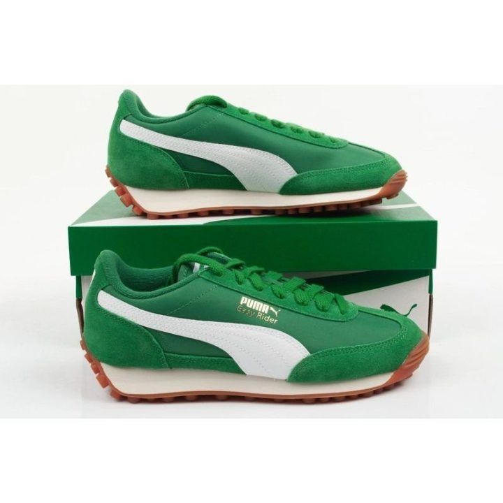 Puma sportbačiai jaunimui Easy Rider Vintage, žali