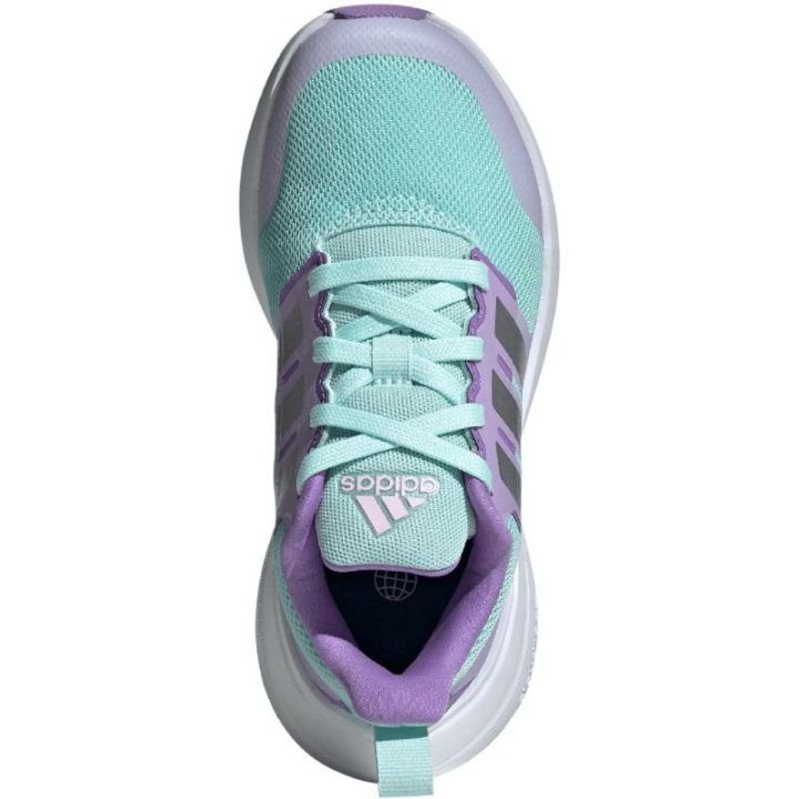 Vaikiški batai adidas FortaRun 2.0 Cloudfoam Lace Jr, mėlyni ir violetiniai