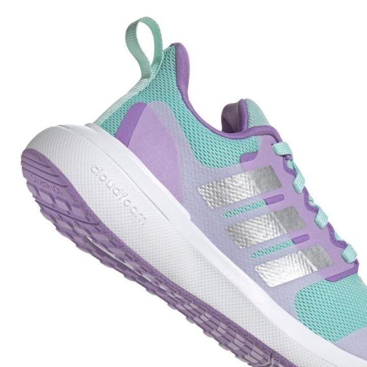 Vaikiški batai adidas FortaRun 2.0 Cloudfoam Lace Jr, mėlyni ir violetiniai